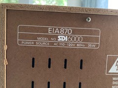 Soundesign SDI6000 STEREO AM FM /CASSETTE PLAYER Taiwan Tested – WORKS!