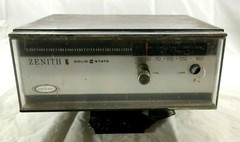 Vintage Zenith Solid State Circle of Sound Model B225W AM Radio UNTESTED