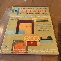 Vintage Buyer’s Guide Hi-Fi Directory 1958.. 170 Pages