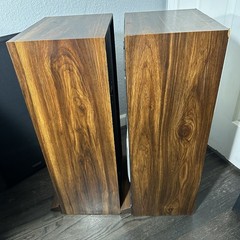 Vintage Fisher Wood Grain Floor Speakers 75w 8 Ohm – Model STV-860