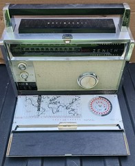 Zenith Trans-Oceanic FM-AM Multiband Royal 3000-1 Radio w/ Owner Manual Untest