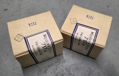 Western Electric 717A VT269 CV3594 Tubes NOS/NIB in Original Box — Matched Pair