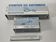 Geloso Electronics StenoTape 915 Cartromatic stenographer Dictating/transcribing