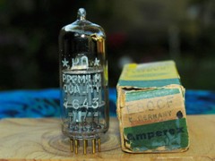 Amperex Germany E80CF PQ 7643 triode pentode strong NIB NOS tube
