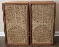 Acoustic Research AR2a Unfinished Pine Cabinets Perfect Working Condition
