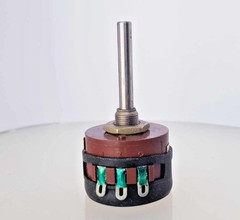 1 x P-1-B 3000 Ohm 1.15W Wire-wound Potentiometer Resistor Soviet P-1-B NEW