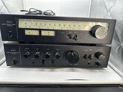 Sansui AU-317 Stereo Integrated amp + TU-217 tuner both Units Work.