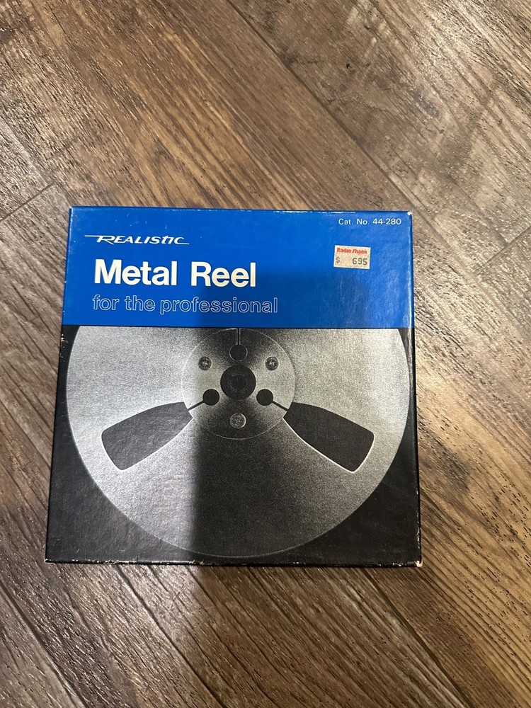 REALISTIC PROFESSIONAL METAL EMPTY REEL 7″ Cat. No. 44-280