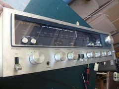 Kenwood KR-6600 Monster Vintage Classic Pre-Amp Power Amp Stereo Receiver A,B,C
