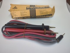 BIRNBACH AC/DC Resistance Cords Testing Leads Vintage Ceramic Ham Radio NOS
