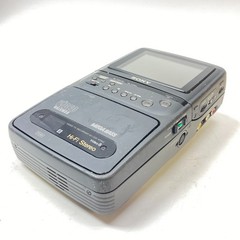 SONY GV-300 NTSC Video8 Video Walkman HiFi Stereo VCR – For Parts, Cracked Case