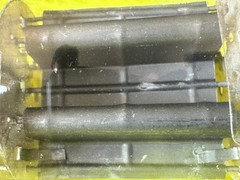 PAIR of unused 1940s U. S. Navy RCA CRC 2A3 Mil Spec Black Plate Tube. Orig Pkg.