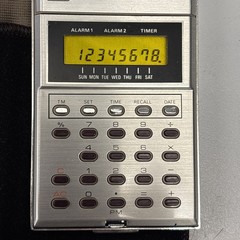 Vintage 1977 Casio Calculator/Alarm MQ-5 Made In Japan Tested And Working ￼