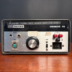 GATES UNIMOTE 70 BROADCAST REMOTE AMPLIFIER UNIT UNTESTED ASSUME FOR PARTS
