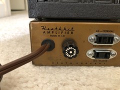 Vintage HeathKit MONO W-5M Tube Power Amplifier