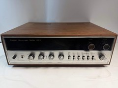 Sansui 1000X Receiver & SR-525 Turntable Vintage Stereo System Tested