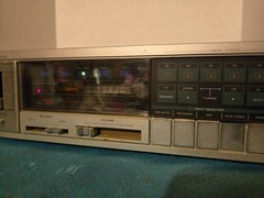 Fisher Stereo Synthesizer Receiver, Model RS-255, Made In JAPAN, AM/FM, Vintage
