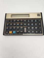 VTG *Works Hewlett Packard HP 12C Financial Calculator With Case USA *Read