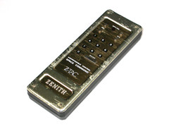 Vtg Zenith Space Command Z-Tac Remote Control Addressable Silver