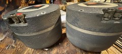 Pair JBL 2482 Compression Drivers with Alnico Magnets OEM Diaphragms