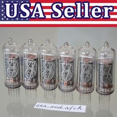 IN-14 Nixie Tubes UNUSED TESTED Desoldered [6 pcs SET] FAST DELIVERY UPS 3-5Days