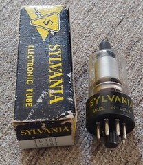 NOS/NIB SYLVANIA 1G3GT (1B3GT) Vacuum TUBE Tests 93%. STRONG TUBE!