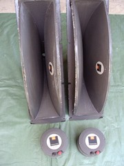 JBL 2345 Horns & 2410 Drivers – Pair