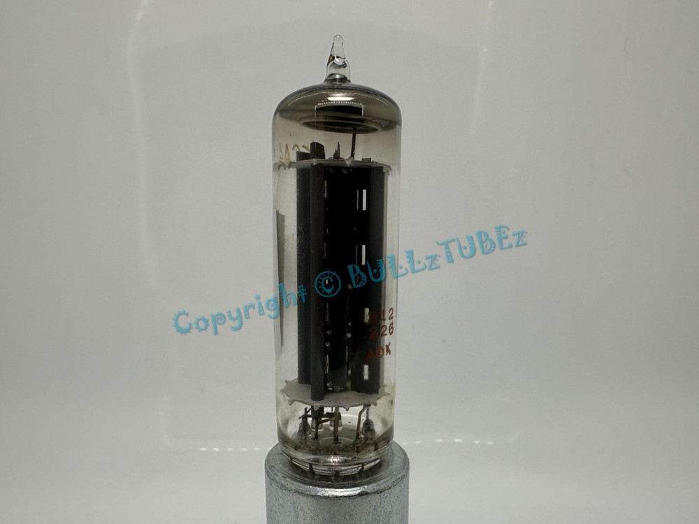 Sylvania 6CA4 EZ81 Silver Edge Top “Ring” Getter TESTS NOS on AT1000