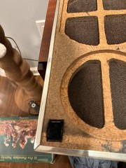 2 – Vintage Magnavox Air Suspension Speakers Pair USA Made Tested Works S-8752
