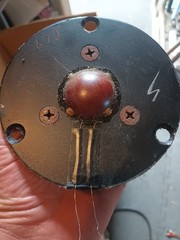 ONE SINGLE vintage Acoustic Research AR-2A alnico tweeter speaker