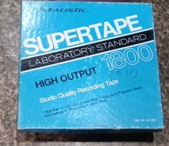 Realistic Supertape 1800 High Output Reel To Reel #44-1877