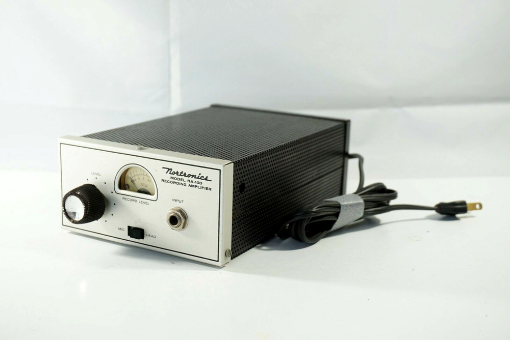 Nortronics Model RA-100 Recording Amplifier, Tested Working, FREE 2-3 Day Ship!!