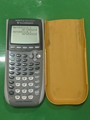 Texas Instruments Ti-84 Plus Silver Edition Graphing Calculator Yellow School