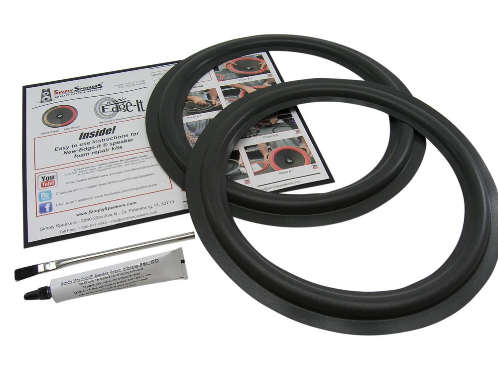 EV E-V 16A 12″ Electro Voice Woofer Parts Speaker Foam Edge Repair Kit FSK-12A