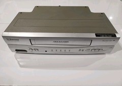 Emerson EWV603 4 Head Hi-Fi Stereo VHS VCR Video Cassette Player WORKS NO REMOTE