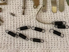 Sony TC 366 Reel to Reel MISC HARDWARE BELTS MOUNTS SCREWS KNOBS SPRINGS
