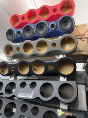 Deaf Bonce Roof Rack 4-6.5 and 2-2 Inch Super Tweeters -not Included
