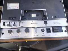 Advent 201 Cassette Deck Tape Deck Vintage Audio Recorder Model 201 Vintage