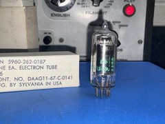 SYLVANIA 1L6 VACUUM TUBE – NOS Premiun Mil Qual.- for Zenith Transoceanic & +