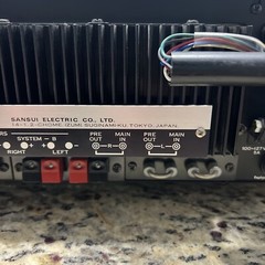 Sansui 3500 Solid State -Serviced/One Owner/Bundle