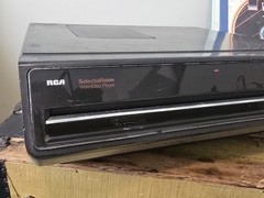 RCA SelectaVision CED VideoDisc Player + 15 Movies Bundle TRON RUSH GREASE