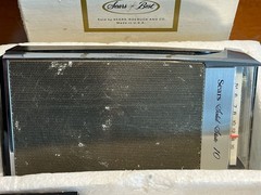 Vintage Sears Silvertone Solid State AM/FM Personal 10 Radio, For Parts / Repair