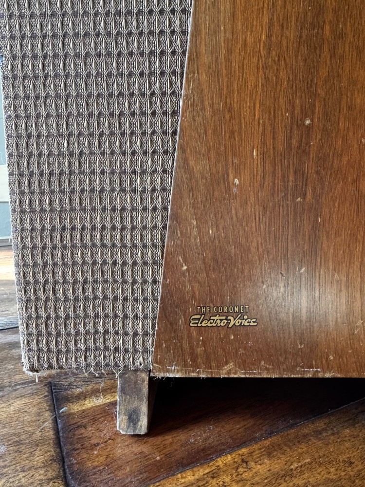 Rare vintage electro-voice speakers The Cornetts. Full range Stephen’s Trusonic.