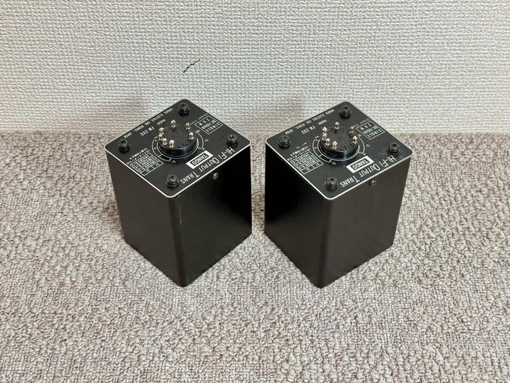 TANGO Hirata FW-20S Tube Amp Output Transformer Pair 300B 2A3 KT88 Tested Japan