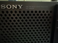 SONY ICF-6800W FM/AM/SW BCL Radio AC Working AM FM SOUNDS GREAT