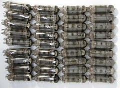 8 pcs MATCHED SET x 6P14P USSR vintage tubes ~ EL84 /6BQ5