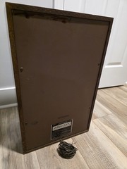 Zenith Allegro 3000 stereo speaker pair vintage 1970s excellent condition