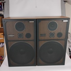 Pioneer CS-G403 Vintage 3-Way Floor Stereo Speakers Pair 15″ Woofers Made In USA
