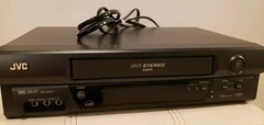 JVC HR-A591U 4-Head VHS VCR Video Cassette Recorder NoRemote – Tested & Working!