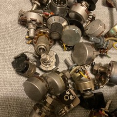 Lot of 20 + Audio Potentiometers Pre Owned Plus A Few Misc Items (Lot 3)